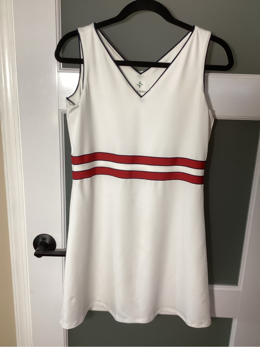 Tuckernuck Sport Americana Performance Jersey Suzanne Tennis Dress -S- stain